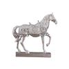Modern Horse Statue Figurine Collectible Desktop Decor Sculpture Figure Elegant Delicate for Bookshelf Home Office Cabinet Study