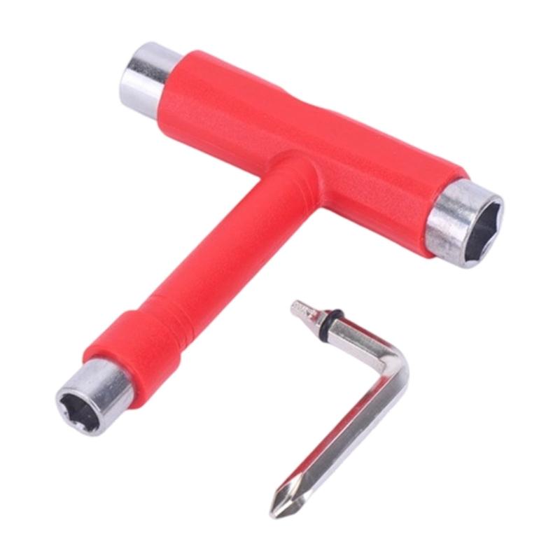 Skateboards Wheel Skate T Tool Electric Scooter Snowboard Wrench Adjusting Tool Long Board Wheel Skate Wrench Tool