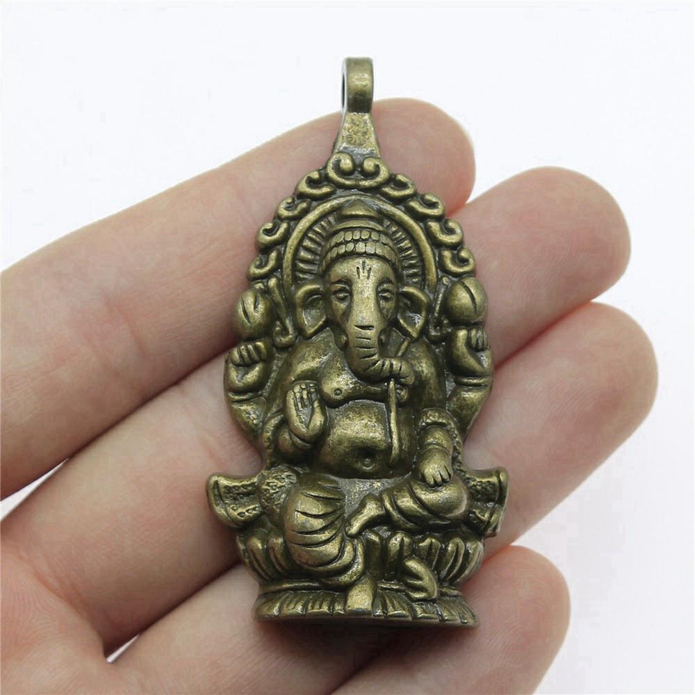 Pandantiv cu farmece zeu elefant, bijuterii pentru bărbați, drăguț pentru tine