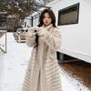 Women's Coats High-end Fashion Long Overcoat - Knee-length Warm Outerwear