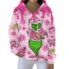 Christmas Hoodies For Women Funny Cute Printed Holiday Sweatshirt Winter Oversized Pullover Tops