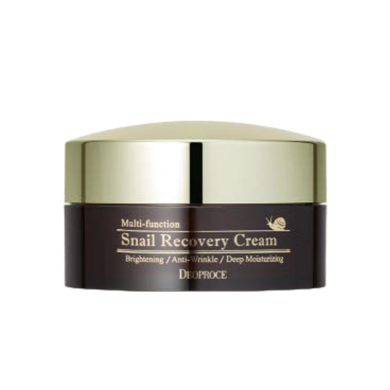 Deoproce Snail Recovery Cream 100g – Intensive Moisturizing & Nourishing Repair Cream (Large Size)