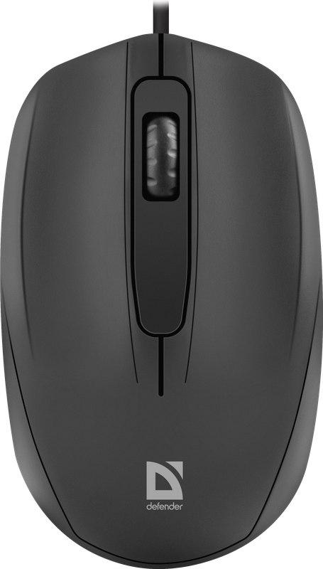 Wired Mouse Defender ALPHA MB-507 1000dpi Clickless Silent