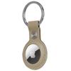 Audi Synthetic Leather Airtag Case - Beige