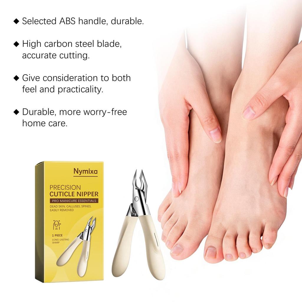 Nymixa Cuticle Nail Care Pliers: Precision Trimming for Smooth Fingernail Edges.