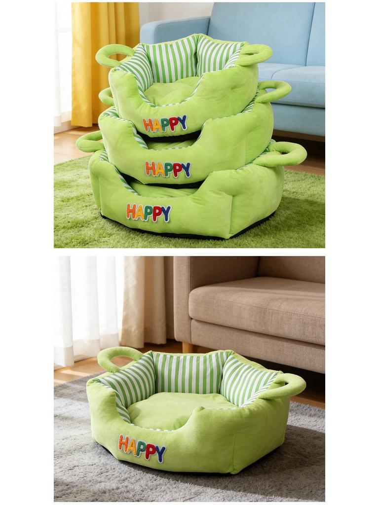 Pet Car Seat and Bed: Washable, Portable, and Safe Sofa for Dogs