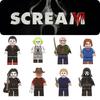 Play 8pcs Childs Scream Mini Figure Assembly Building Blocks Diy Kids Toy Gift