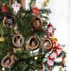 2026 Animal Christmas Ornaments 2D Cute Acrylic Raccoon Cat Owl Squirrel Animal Pendant for Christmas Tree Decoration
