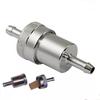 Billet Alloy Fuel Petrol Inline Filter 1/4" 6mm Cleaner Cleanable Fuel Filter Oil And Gas Fuel Filter For Motorcycles