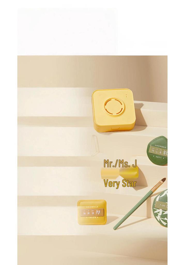 Taolmu 100-Point Dual-Use Makeup Puff: Marshmallow Beauty Blender for Liquid Foundation