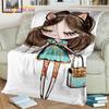 Cartoon Ballerina Fairy Cute Ballet Girl Blanket,soft Throw Blanket for Home Bedroom Bed Sofa Picnic Office Cover Blanket Kids