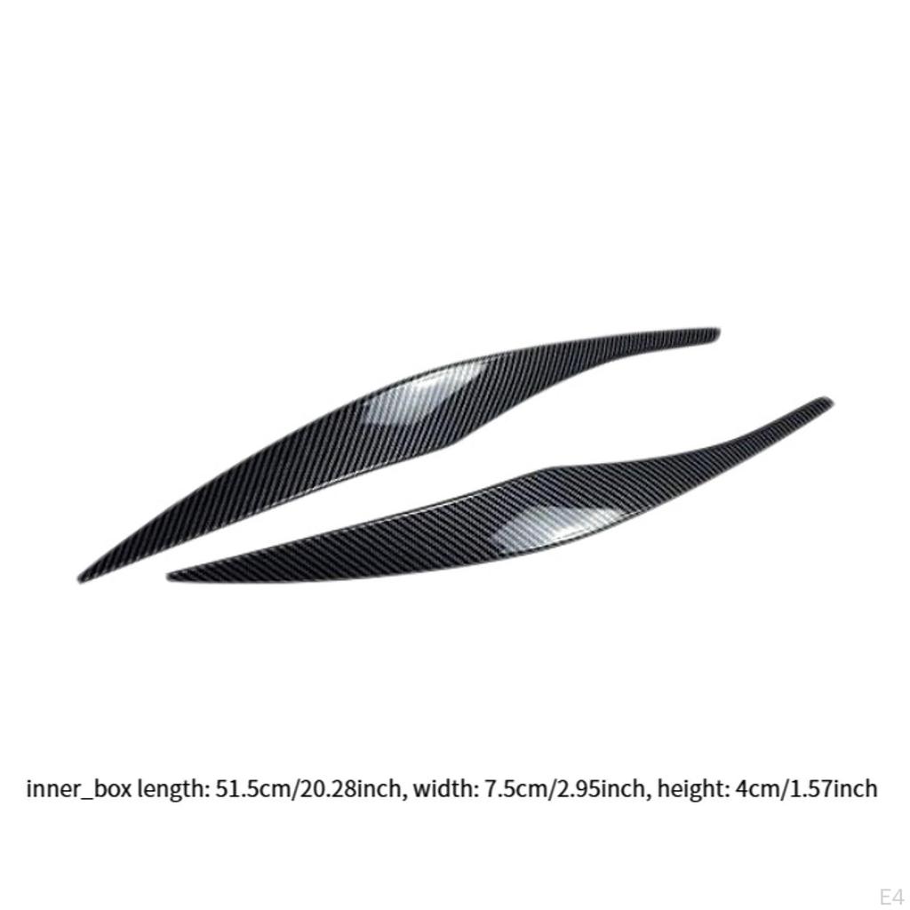 Auto -Scheinwerfer -Augen Augenbrauenverkleidung Ersetzen Die Einfach -zu -installierende Hoch -leistungsfähige Leistung für