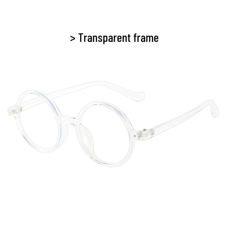 

Трендовые овальные очки в полной оправе для студентов, унисекс оправы с защитой от синего света Anti-blue Light