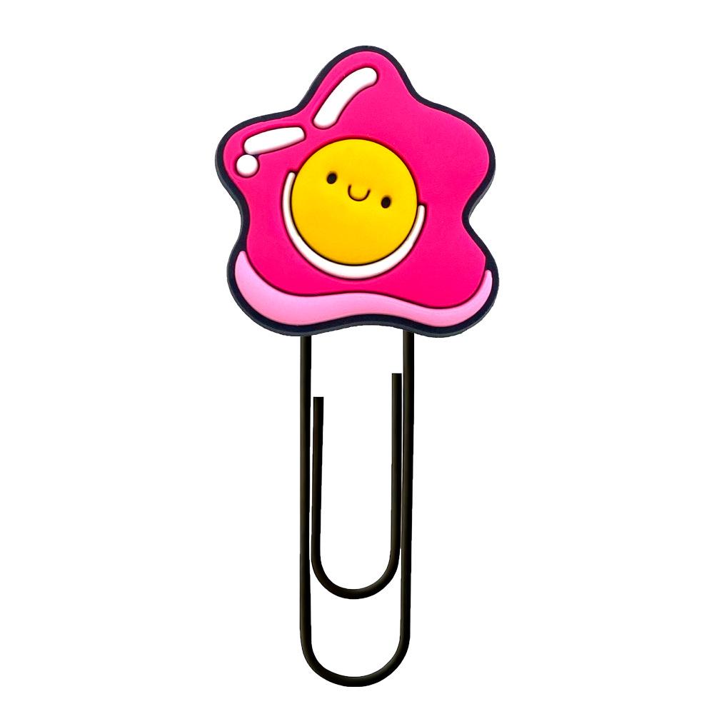 

Pink Series Creative Cartoon Bookmarks: Large Colored Paper Clips for Office & DIY