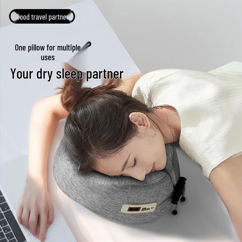 Memory Foam U-shaped Travel Neck Pillow