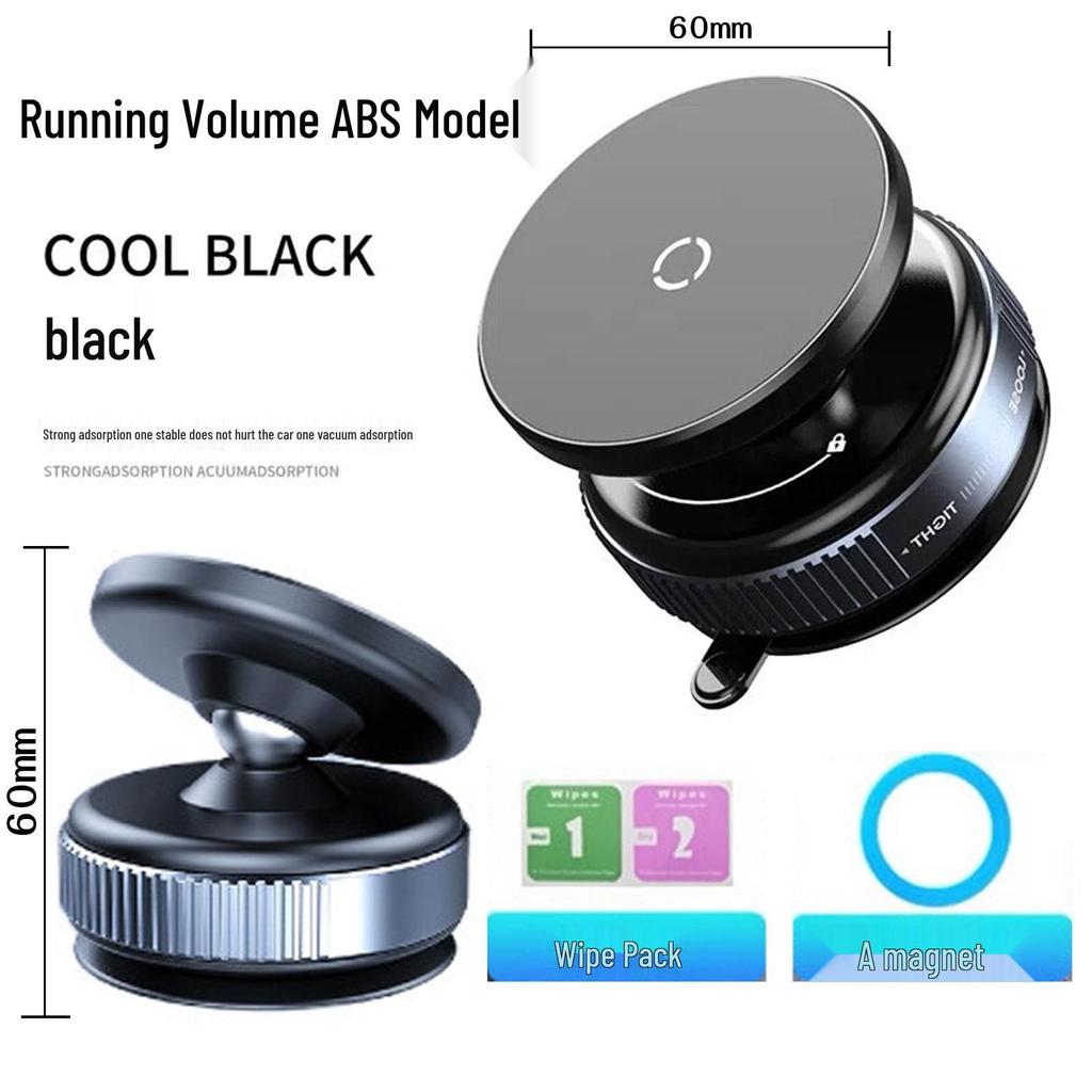 360° Rotation Magnetic Car Phone Holder with Vacuum Suction