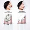 Vibration 45℃ Hot  Microcurrent Face Lifting Device Red Light Facial Wand Eye Massager Tightening Anti Wrinkle Skin Care Beauty