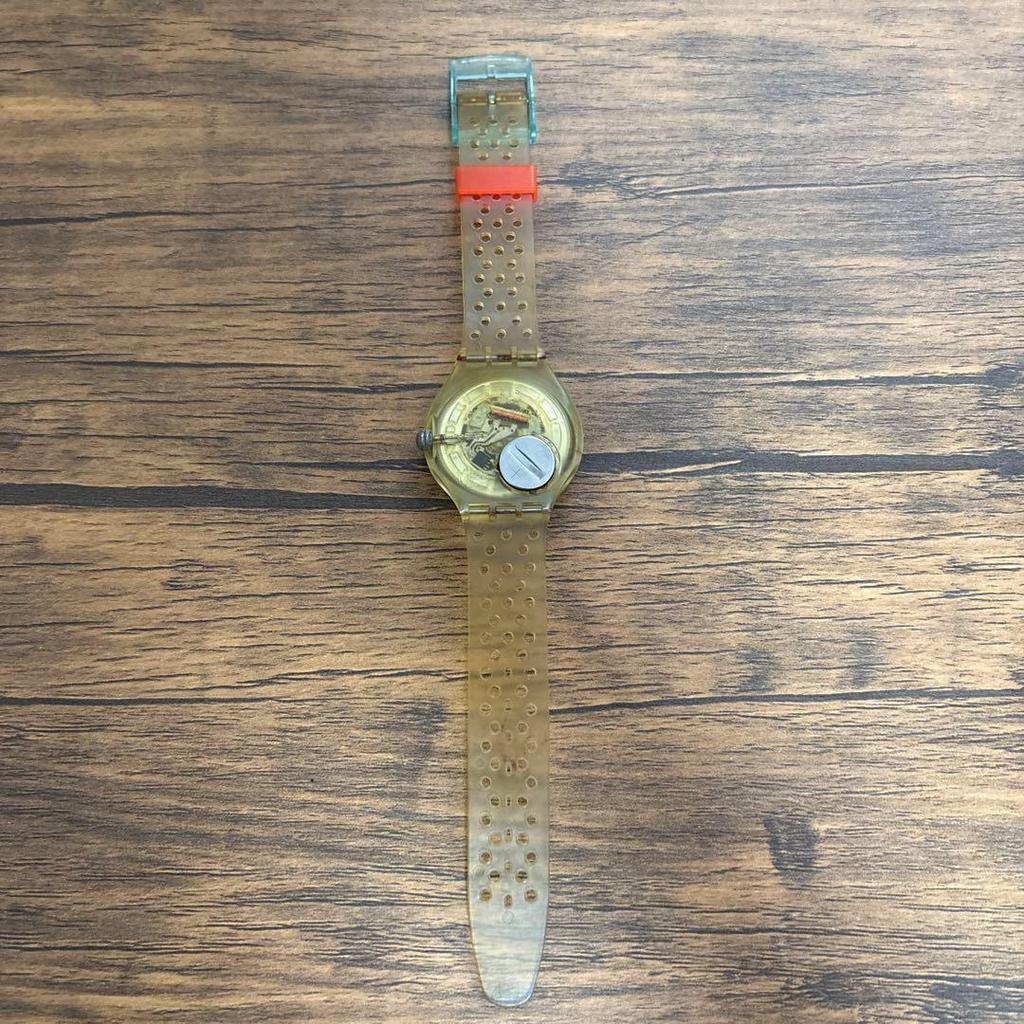 Used Swatch Skeleton Quartz Watch