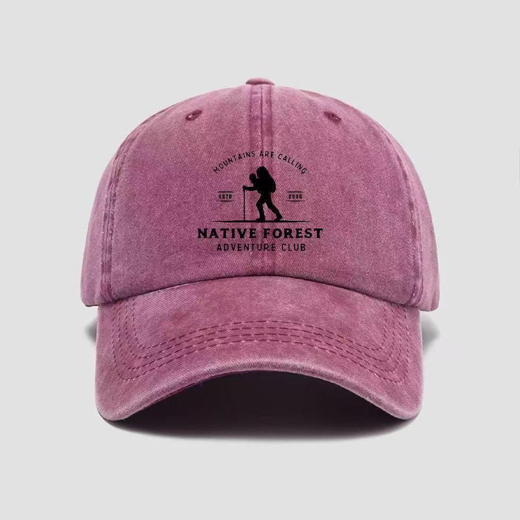 Unisex Leśna Przygoda Czapka Baseballowa - Miękki Daszek Słoneczny