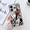 Bleach Kurosaki Ichigo Soft Phone Case For Xiaomi Redmi Note 14 15 Pro Plus 13 12 11S 11T 5G 10 9S 9 Plating Anti-Fall Fundas