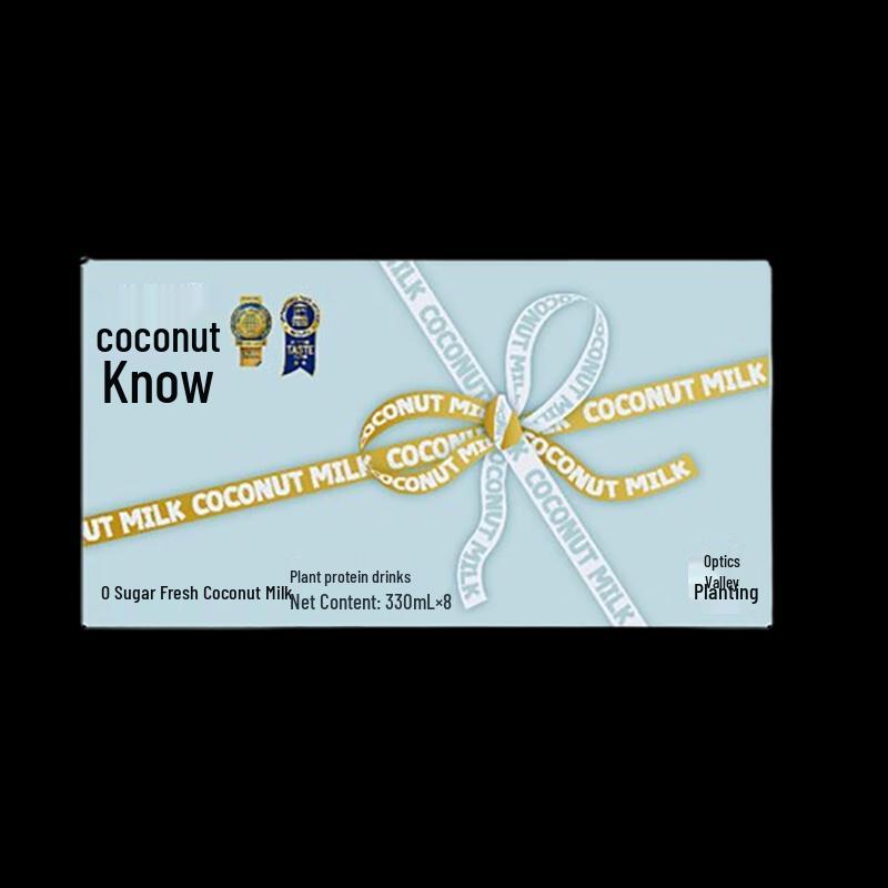Coconut Knows 0-Sugar Fresh Coconut Juice 8-Pack