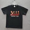U2 Herr T-shirt Medium Svart Y2K Vertigo Tour 2005 Musikband T-shirt