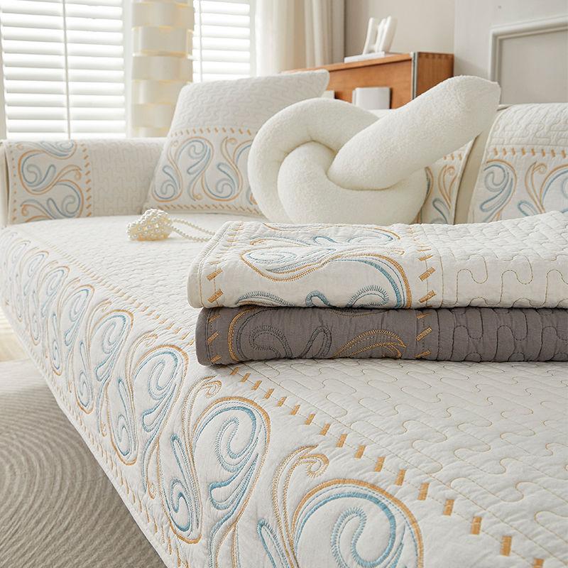 Sofa Cushion Universal In All Seasons, Modern Non-slip Seat Cushion, Sofa Cover, Backrest Towel Cover