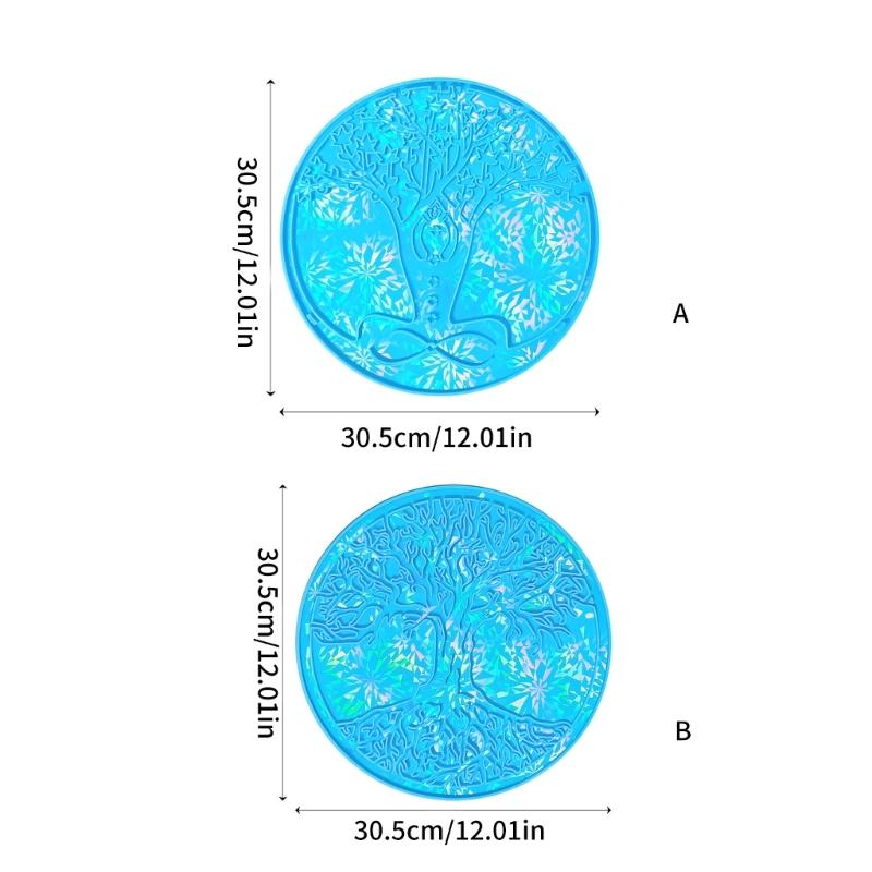 Life Tree Wall Hanging Epoxy Resin Mold Wall Decoration Hanging Silicone Mould
