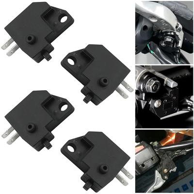 Brake Switches Right/Left Brake Light Switches Set of 4 Brake Switch Pads Motorcycle Parts