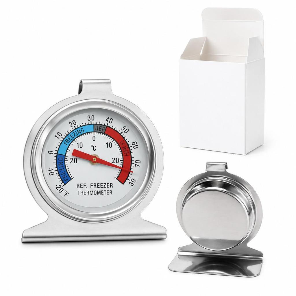 Kaitai Bimetallic Refrigerator Stainless Steel Freezer Thermometer