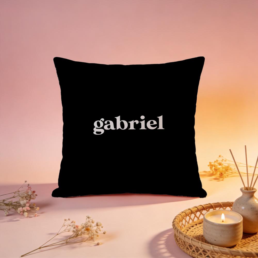 Trendy GGabrieled Cushion Cover Comfortable Durable Pillow Cover MultiScene for Home Office Car Sofa