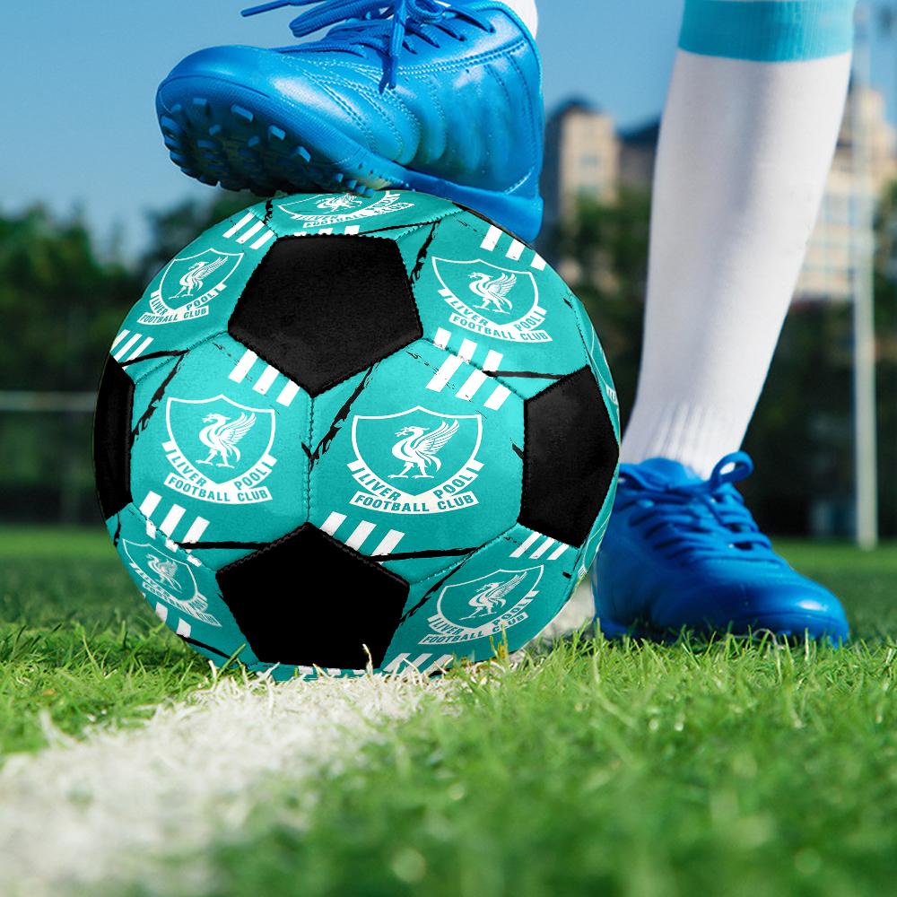 Fußball in Größe 5 mit Liverpool Football Club Thema, geeignet für Spiele drinnen und draußen, ein Geschenk für jeden geeignet.