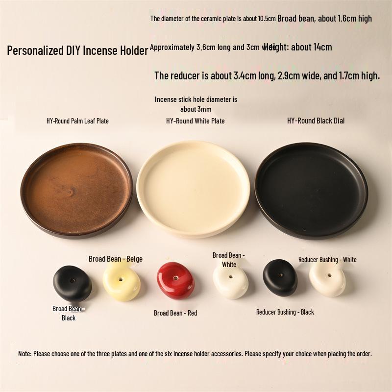 Japanese High-End Aromatherapy Incense Stick Plate Holder - Niche Desktop Small Ornament