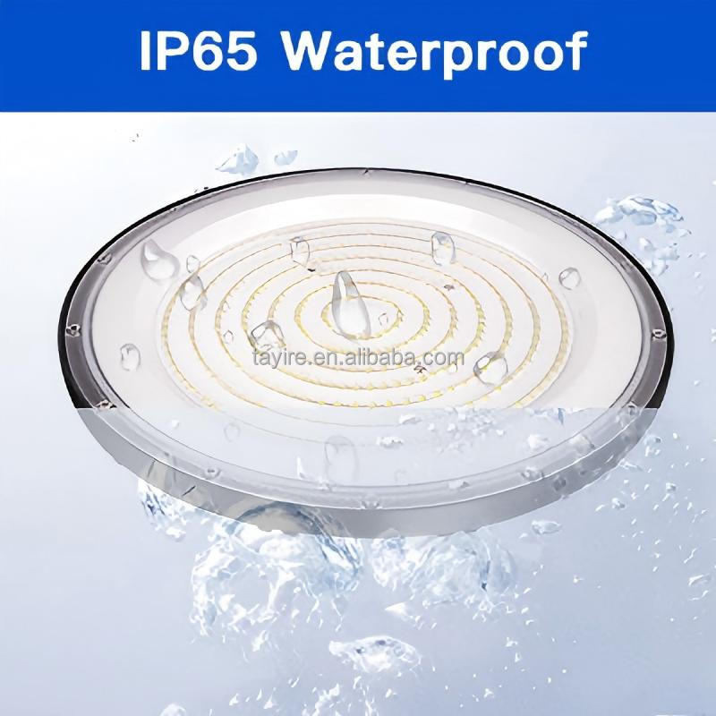 UFO High Bay LED Light 100W 200W 300W Long-Life Energy Savings Highbay Lamp for Warehouse Industrial Factories Garages Stadium