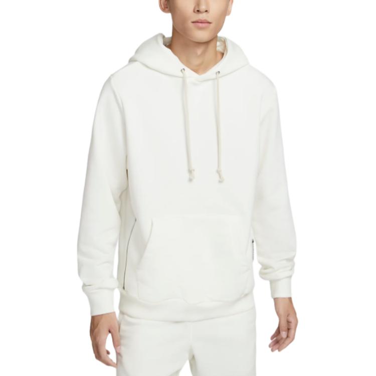 Nike Standard Issue Dri-Fit Hooded Quick-Dry Pullover Sweatshirt Men Sweatshirt Sail FZ0219133