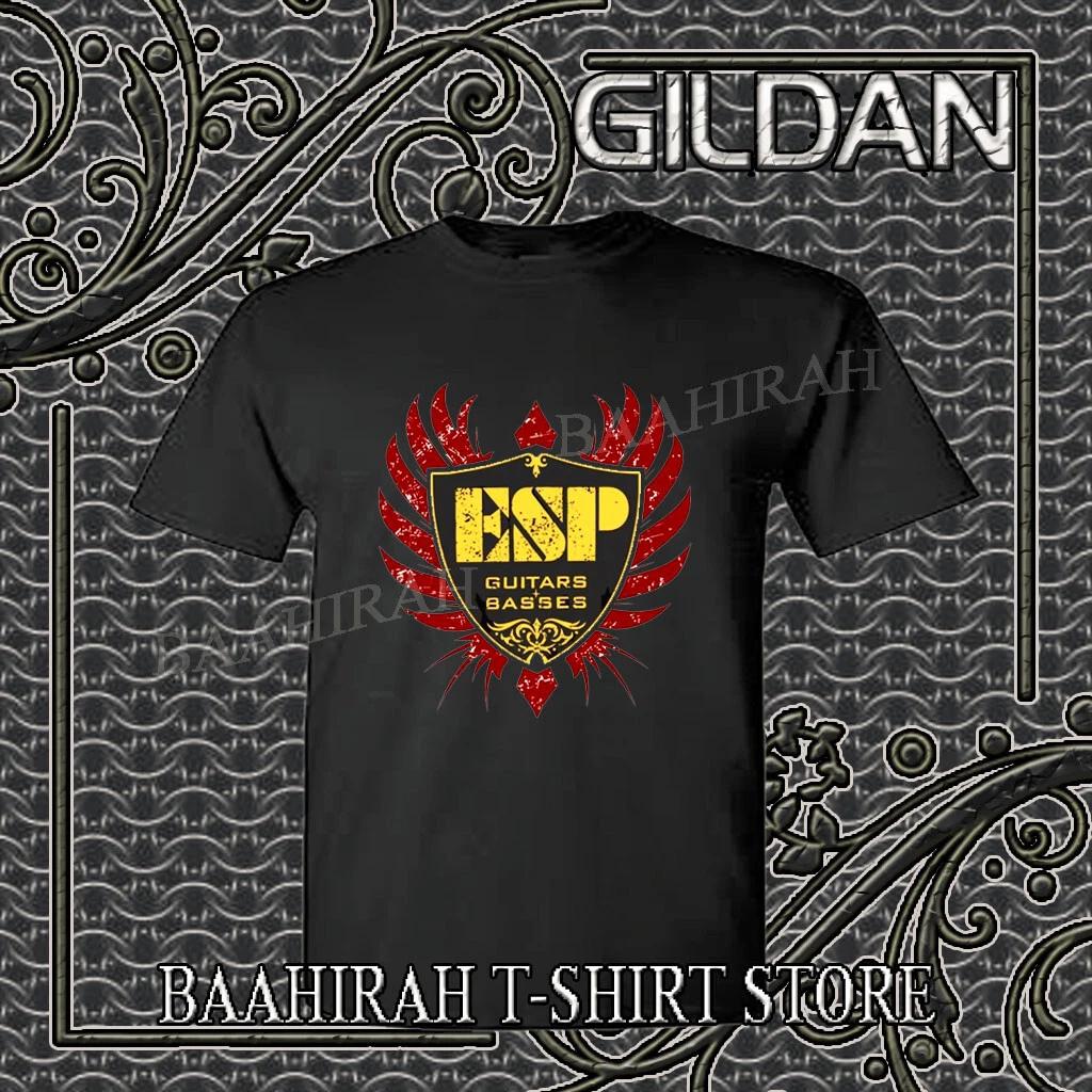 New Shirt ESP Guitars Basses Famous Logo Funny T shirt Size S to 5XL 3XL