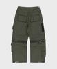 THEVINYLHOUSE Military Cargo Pants Khaki
