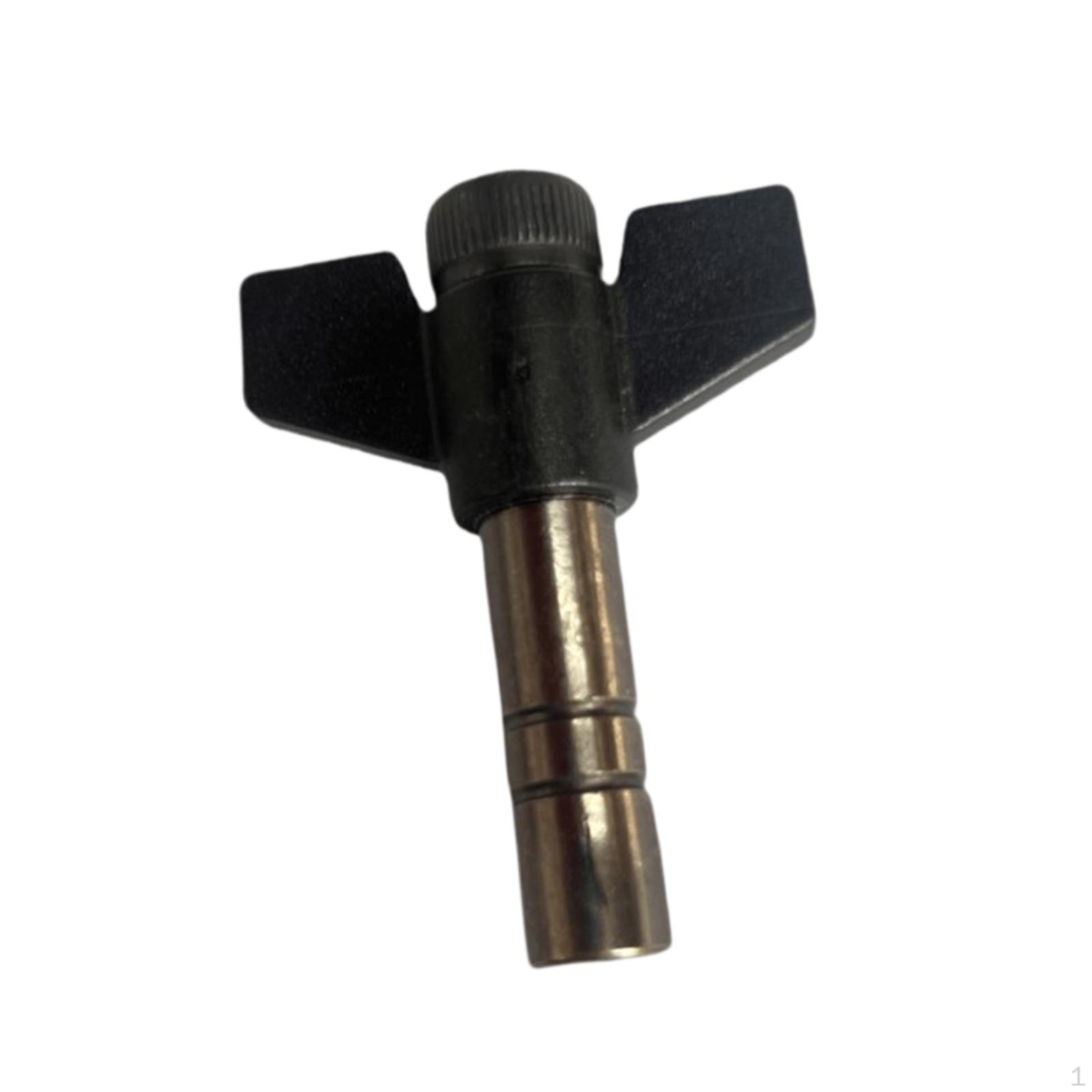 

Drum Key Tuning Wrench Sturdy Metal Percussion Hardware Tool Drummer Gift Easy to Use Universal чорний