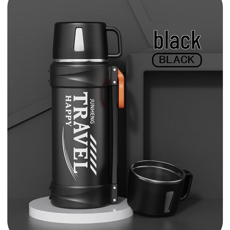 JUNHENG 2000ml Stainless Steel Travel Thermos Flask