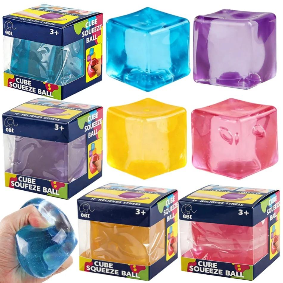 Needoh Schylling Nice Cube Sensory Fidget Cube Stress Easing Anxiety Sensory Tool For Focus  Office Desk Calming Gadget