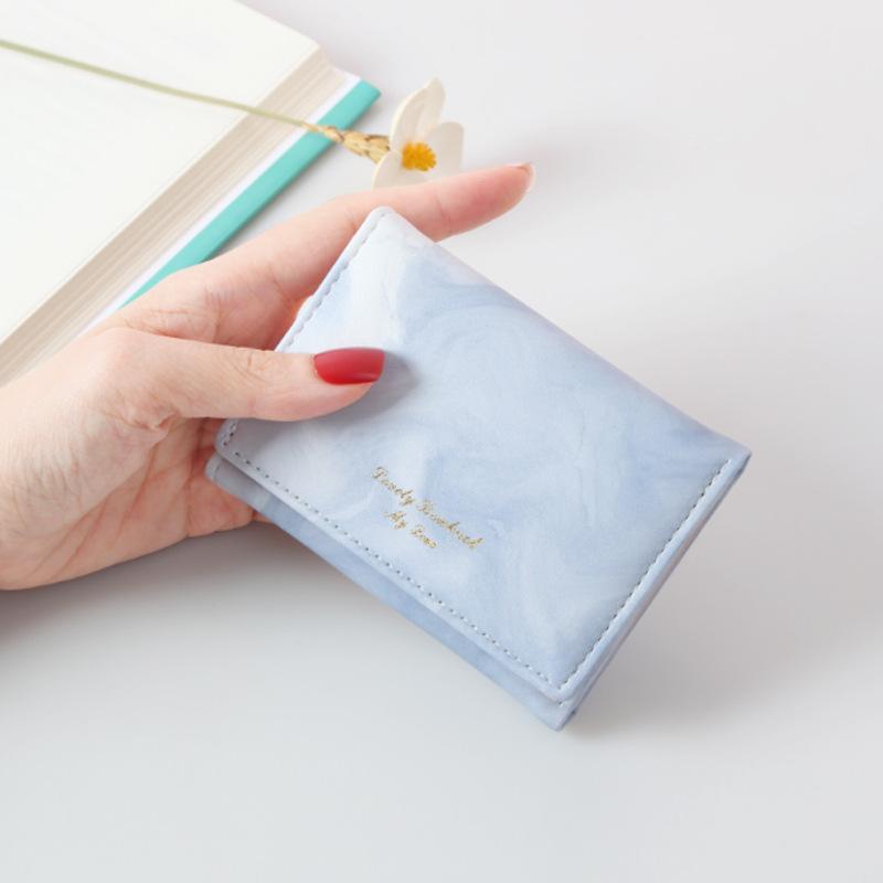 

Новый кардхолдер, модный кошелек для мелочи и карт, интегрированная маленькая сумка. синий