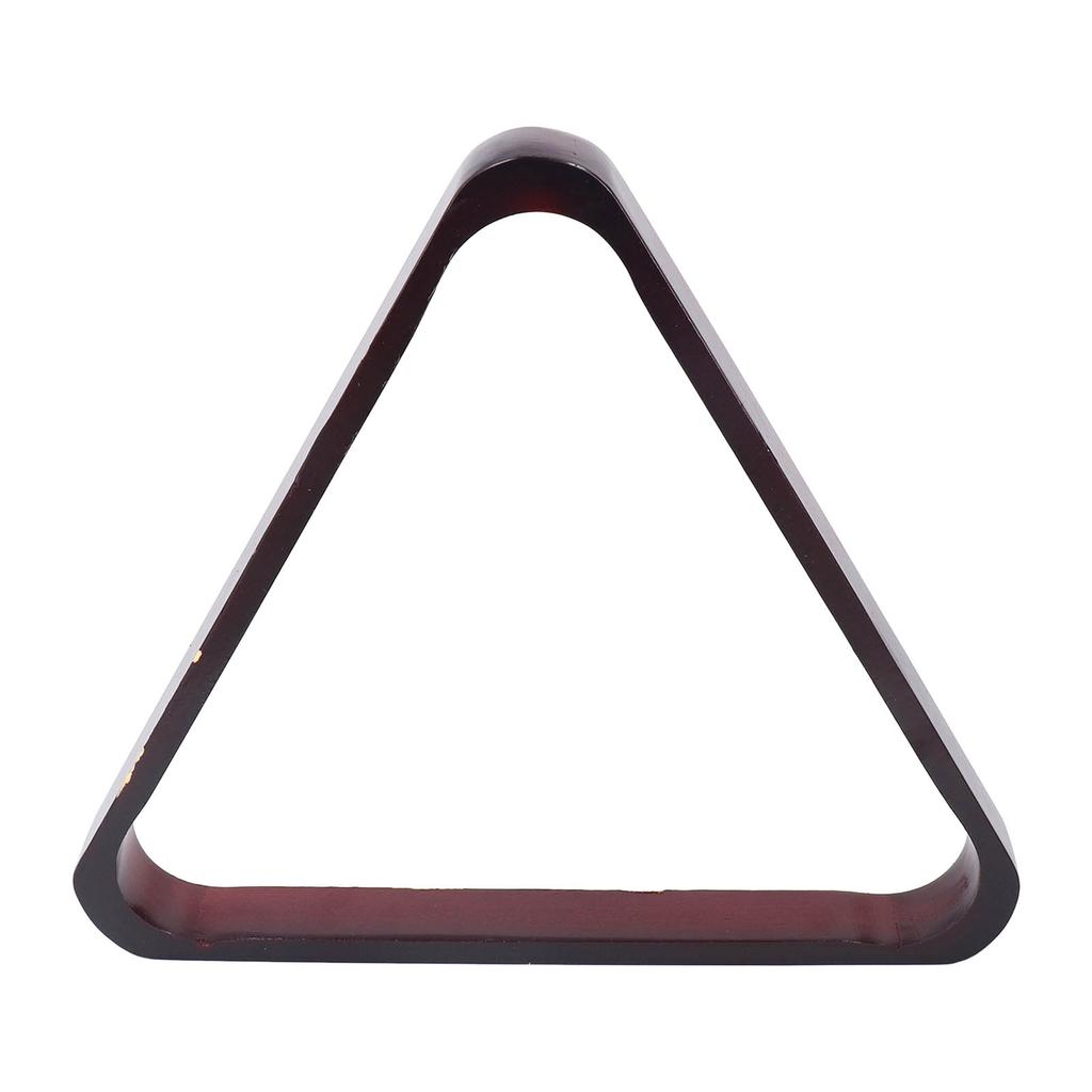 Billiard Ball Rack Set 9 Ball Stand Triangle Ball Rack Set for 5.72cm American Style Large Billiards Wine Red