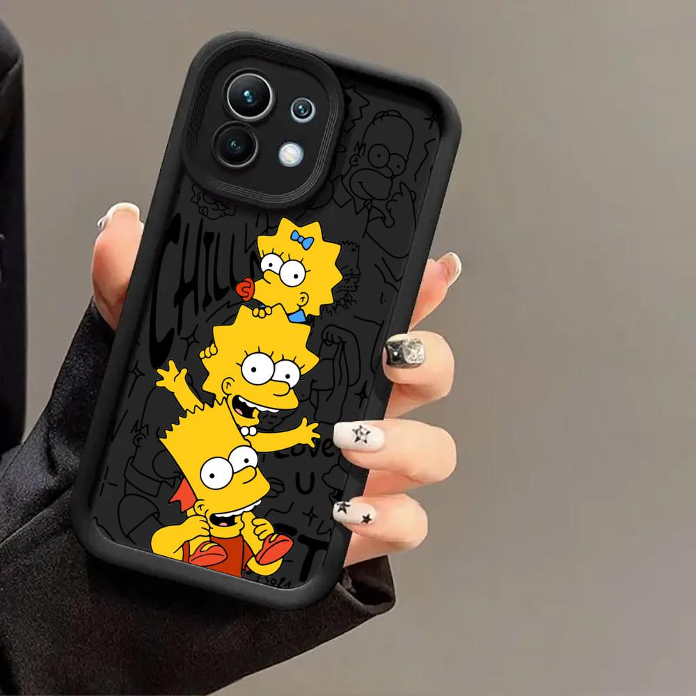Cartoon The-Homer-S-Simpsons Case for Xiaomi Mi 13T 14T 15 15T Pro 17 Ultra Poco M7 M8 F8 F7 X6 X7 X8 Pro Max Shockproof Cover