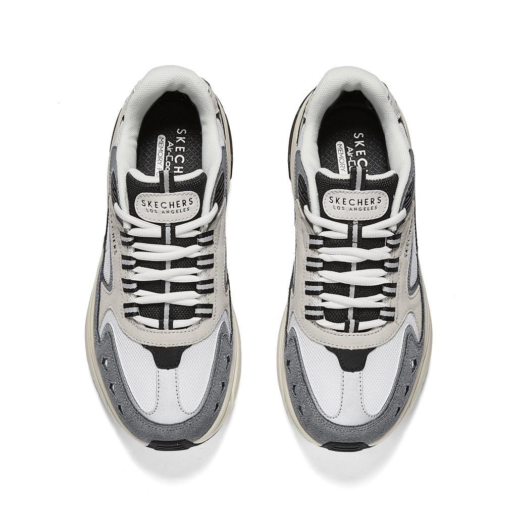 Skechers Street Comfortable Versatile Breathable Support Low-Top Dad Shoes Men Sneakers Gray 183214-GRY