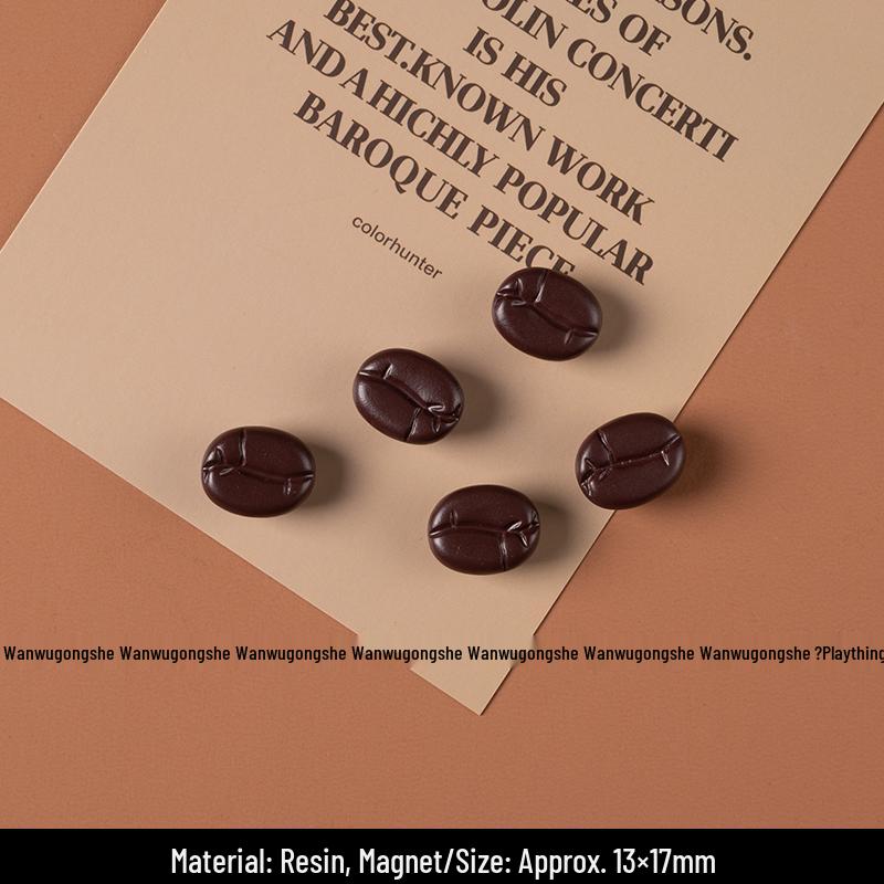 Nordic 3D Korean Food Play Fridge Magnet - Creative Coffee Series