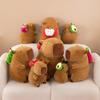 Simulation Capybara Plush Doll Cartoon Capibara Fluffty Doll Capybara Plush Toy  Home Decor