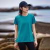 Women's Summer Loose Fit Crew Neck Sport T-Shirt GKBTK690FI01