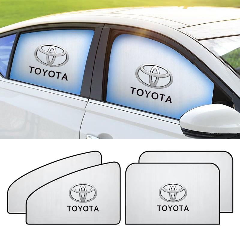 Νέο Κουρτίνα Αντηλιακή Πλαϊνού Παραθύρου Αυτοκινήτου Αντηλιακό Αδιαφανές Αξεσουάρ Για Toyota Chr Rav4 Yaris Prius Avensis Corolla Camry Auris