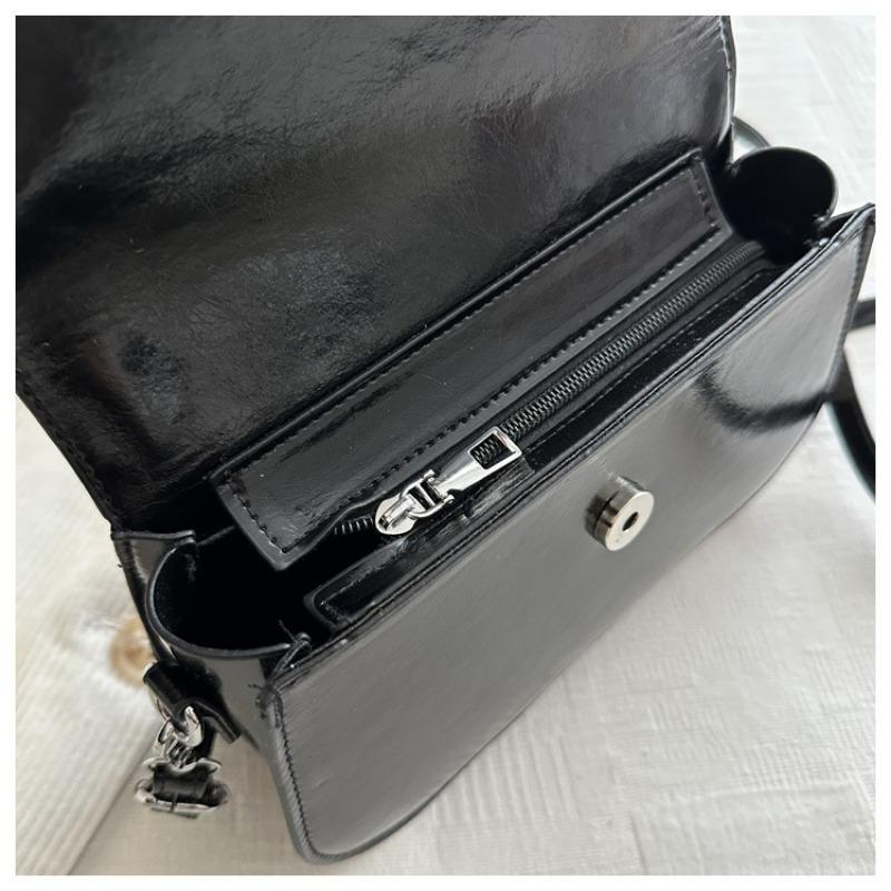 Solid Color Small Bag Women's Summer New Simple Small Square Bag High-end Versatile Shoulder Messenger Bag