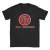 Men Women F-Foo F-Fighters Rock Music Band T Shirts 100% Cotton Clothing Vintage Short Sleeve Round Collar Gift Idea T-Shirt